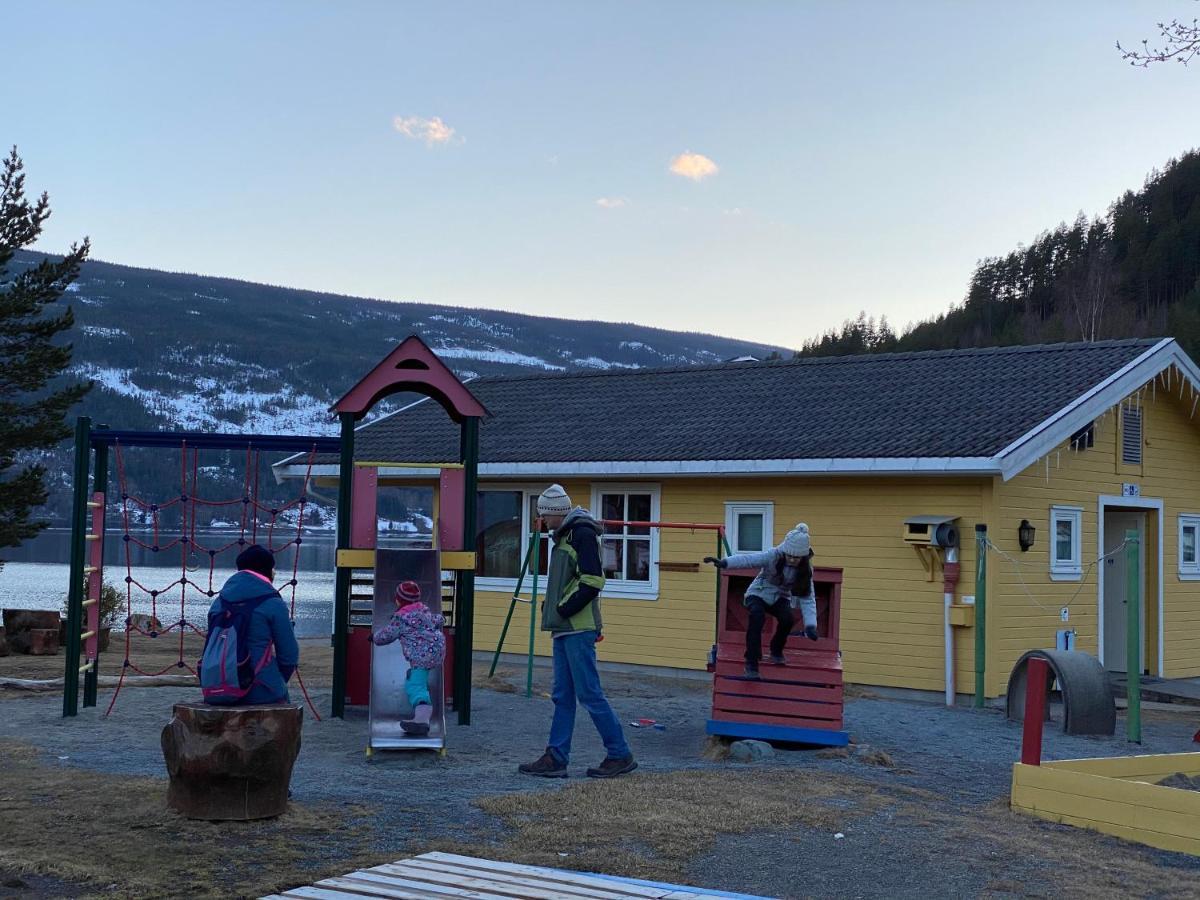 Sandviken Camping Austbygdi Exterior foto
