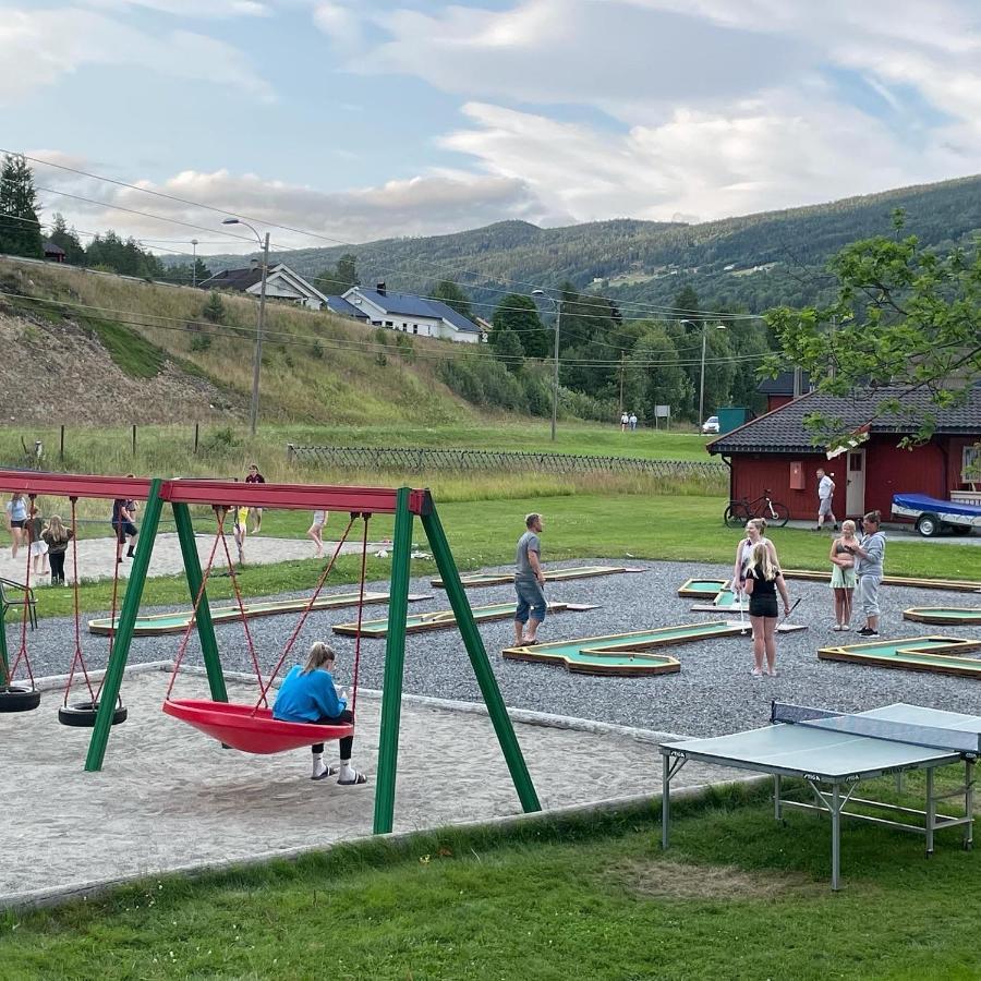 Sandviken Camping Austbygdi Exterior foto
