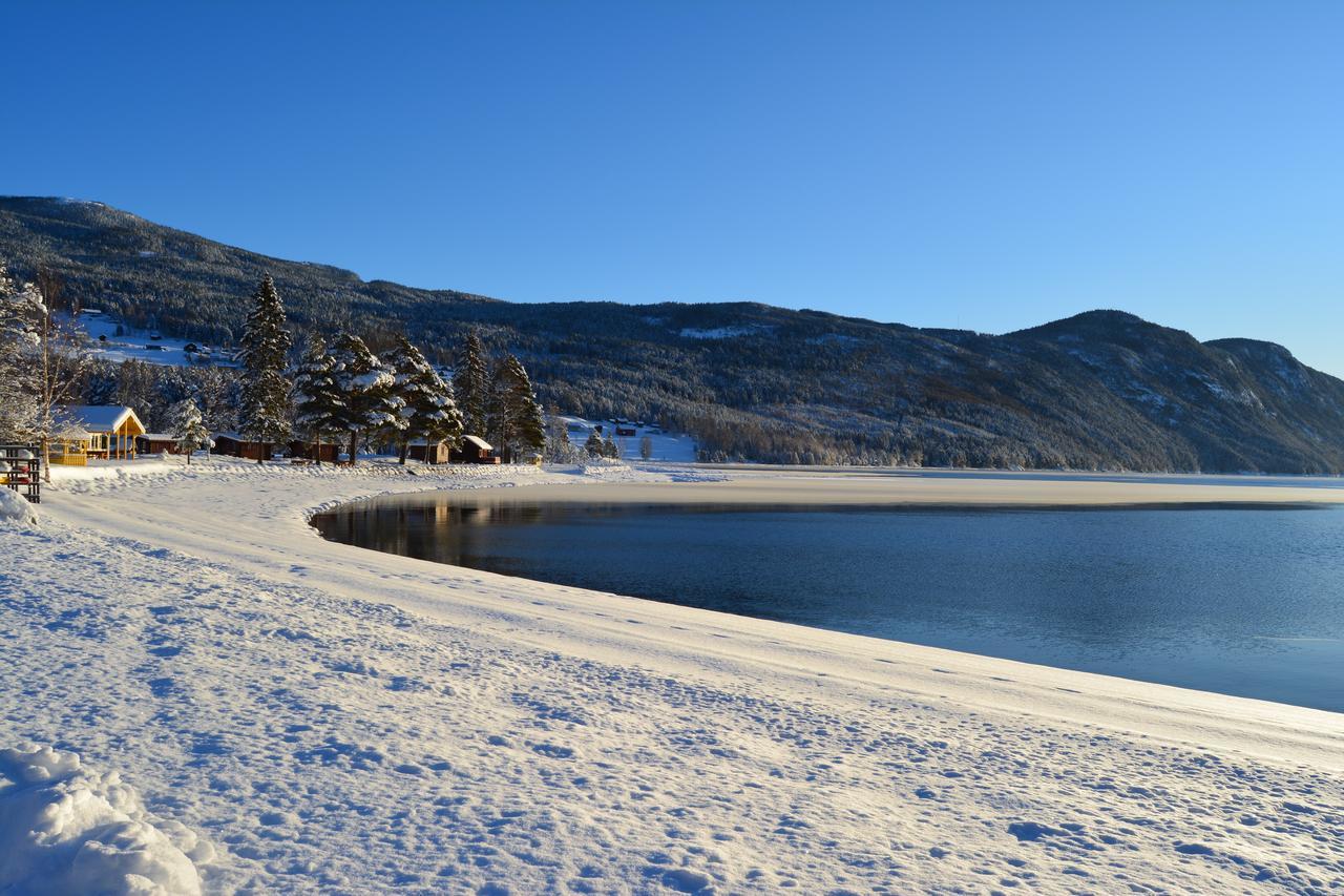 Sandviken Camping Austbygdi Exterior foto