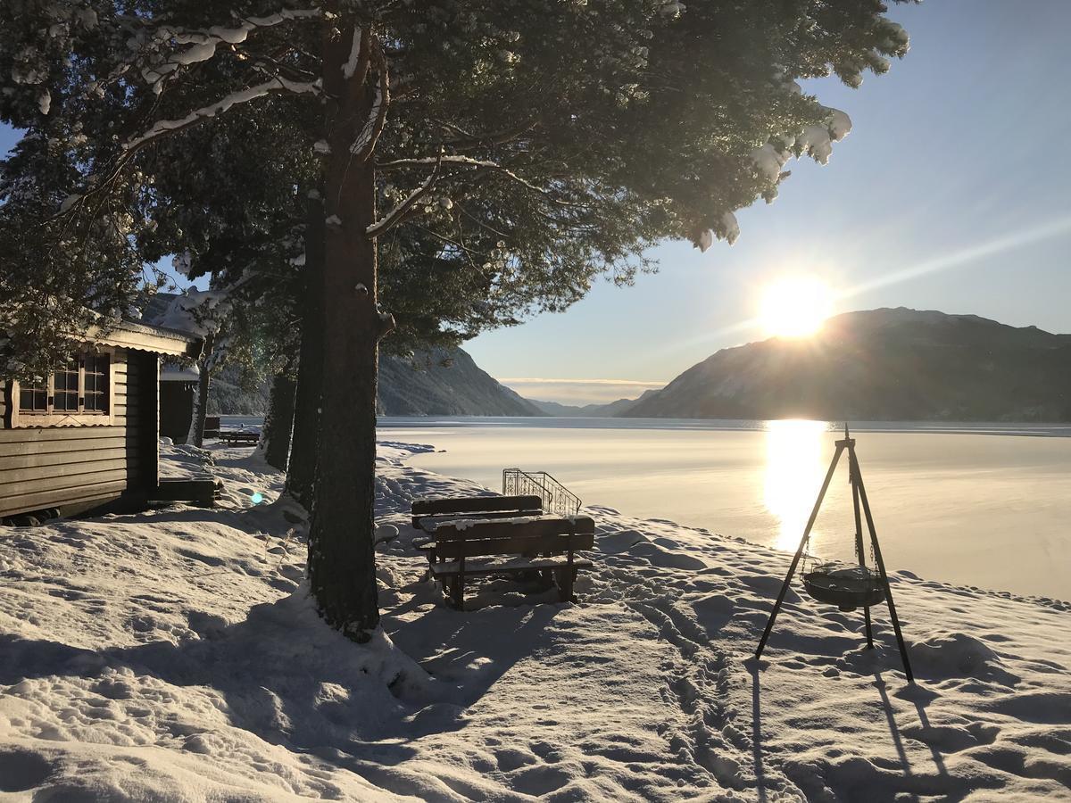 Sandviken Camping Austbygdi Exterior foto