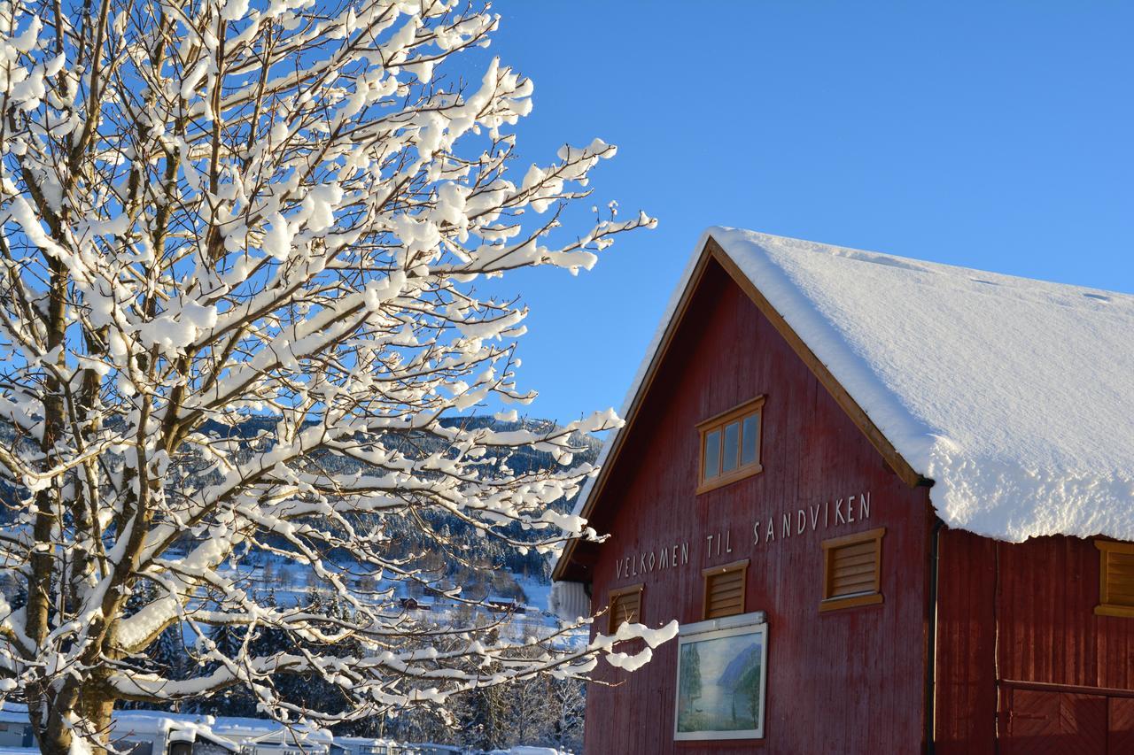 Sandviken Camping Austbygdi Exterior foto